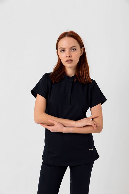 Nef Medikal New Line Lacivert Kadın Takım 