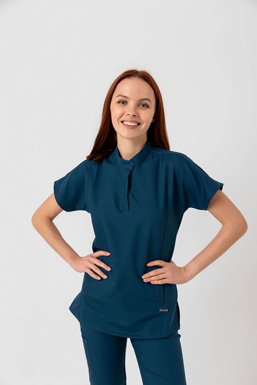 Nef Medikal New Line Petrol Yeşili Kadın Takım