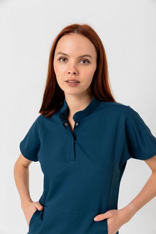 Nef Medikal New Line Petrol Yeşili Kadın Takım