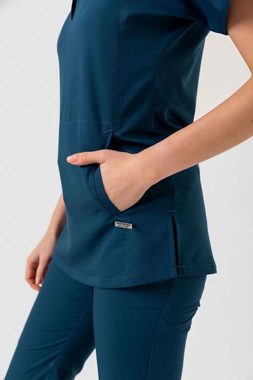 Nef Medikal New Line Petrol Yeşili Kadın Takım