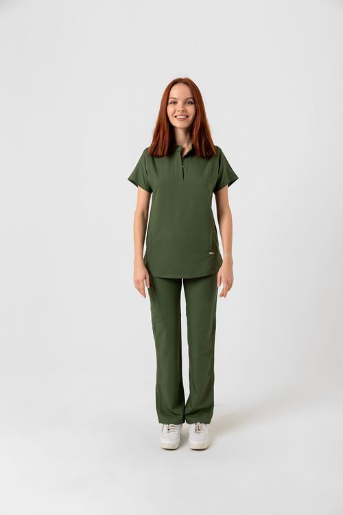 Nef Medikal New Line Kına Yeşili Kadın Takım