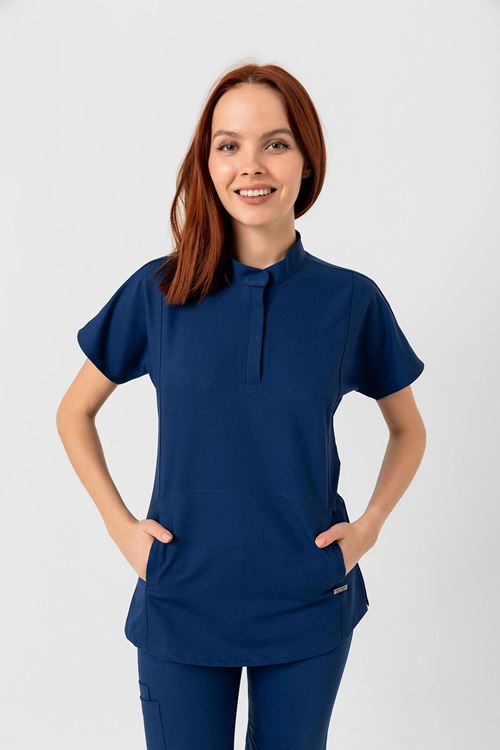 Nef Medikal New Line Petrol Mavi Kadın Takım