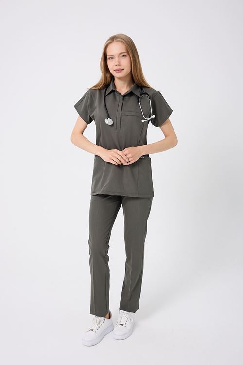 Nef Medikal Planet Haki Kadın Takım