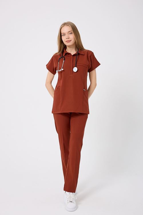 Nef Medikal Planet Kiremit Kadın Takım