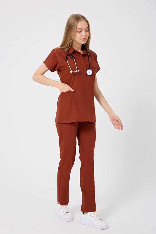 Nef Medikal Planet Kiremit Kadın Takım