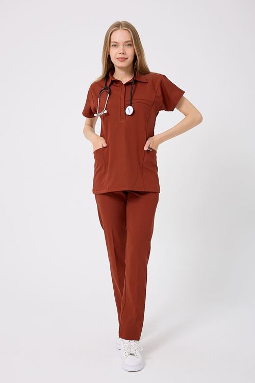 Nef Medikal Planet Kiremit Kadın Takım