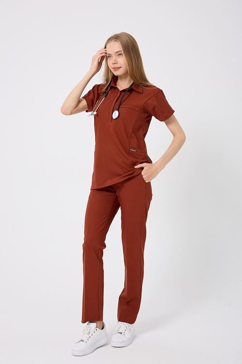 Nef Medikal Planet Kiremit Kadın Takım