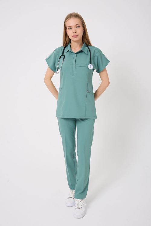 Nef Medikal Planet Koyu Küf Kadın Takım