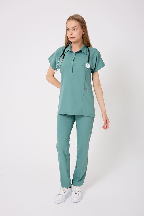 Nef Medikal Planet Koyu Küf Kadın Takım