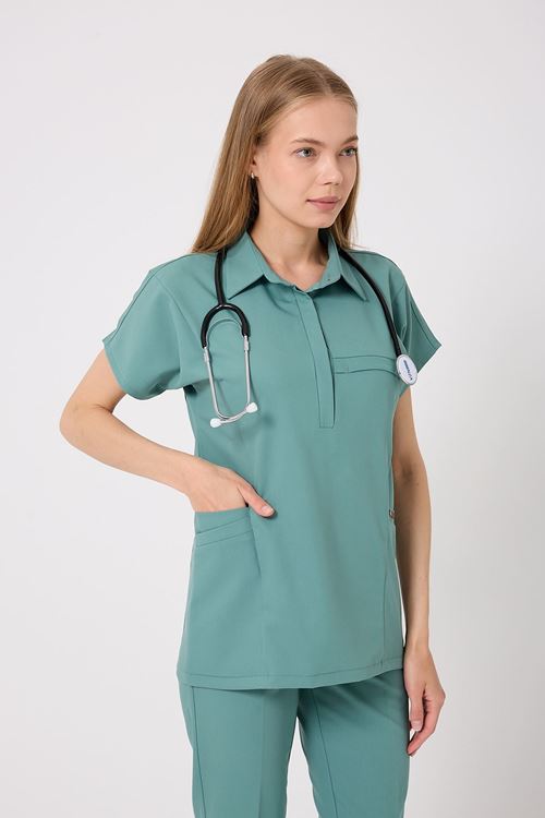 Nef Medikal Planet Koyu Küf Kadın Takım