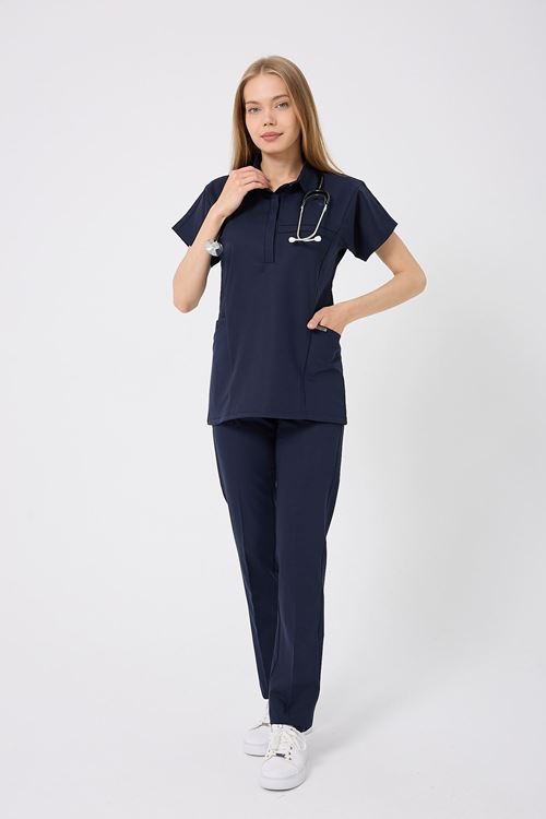 Nef Medikal Planet Lacivert Kadın Takım