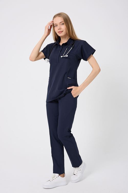 Nef Medikal Planet Lacivert Kadın Takım