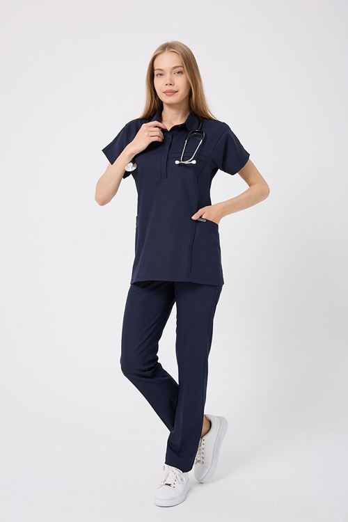 Nef Medikal Planet Lacivert Kadın Takım