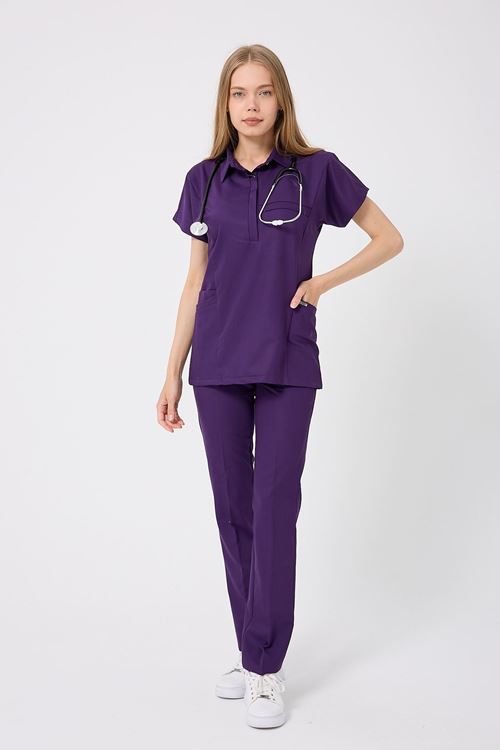 Nef Medikal Planet Mor Kadın Takım
