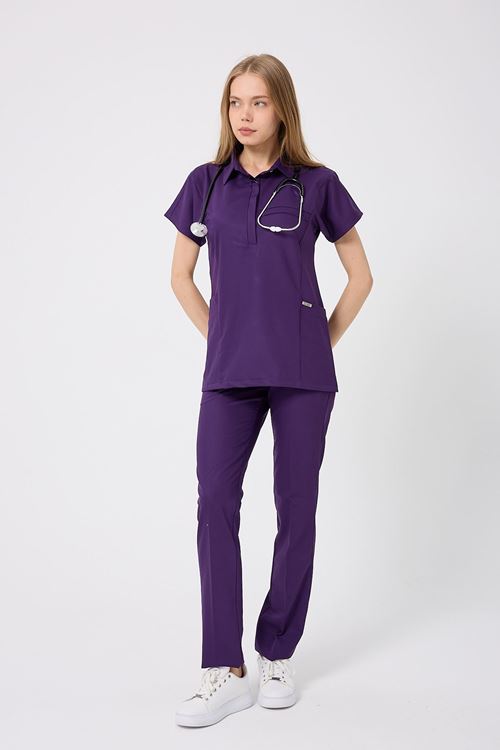 Nef Medikal Planet Mor Kadın Takım