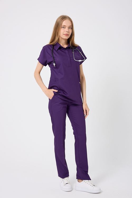 Nef Medikal Planet Mor Kadın Takım