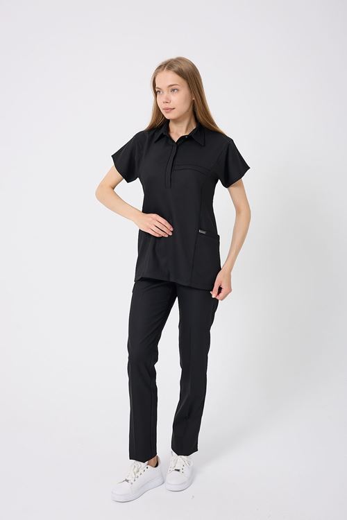 Nef Medikal Planet Siyah Kadın Takım