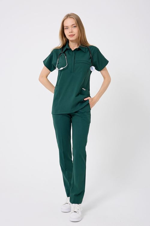 Nef Medikal Planet Zümrüt Yeşili Kadın Takım