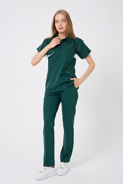 Nef Medikal Planet Zümrüt Yeşili Kadın Takım