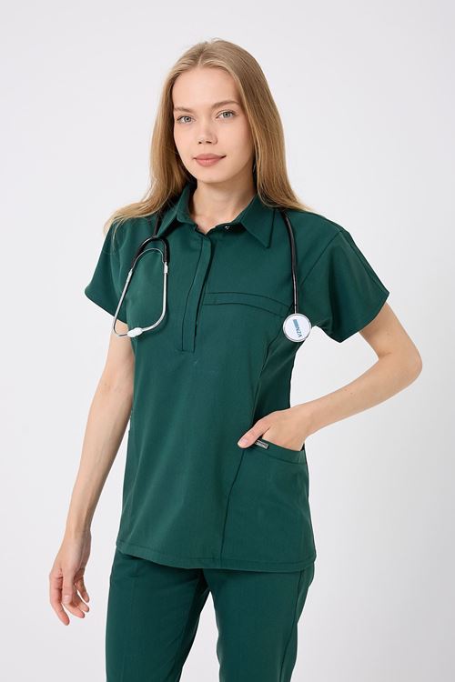 Nef Medikal Planet Zümrüt Yeşili Kadın Takım