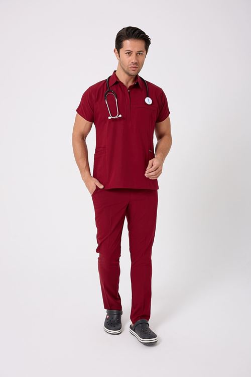 Nef Medikal Planet Bordo Erkek Takım