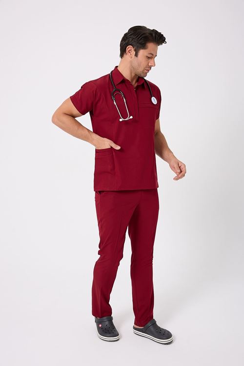 Nef Medikal Planet Bordo Erkek Takım