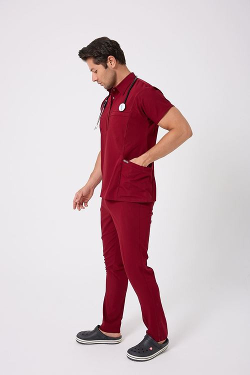 Nef Medikal Planet Bordo Erkek Takım