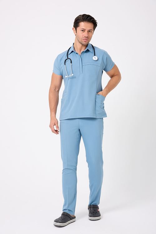 Nef Medikal Planet Bulut Mavi Erkek Takım