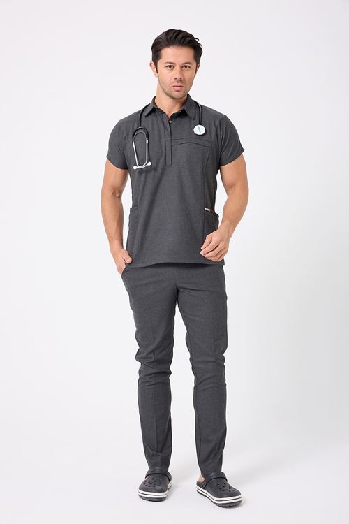 Nef Medikal Planet Santana Füme Gri Erkek Takım