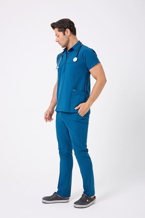 Nef Medikal Planet Petrol Mavi Erkek Takım