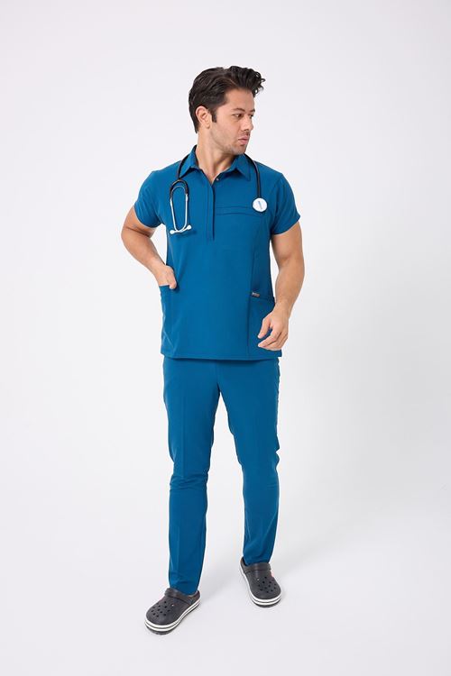 Nef Medikal Planet Petrol Mavi Erkek Takım