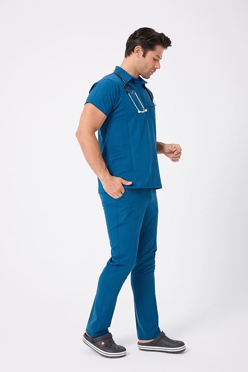 Nef Medikal Planet Petrol Mavi Erkek Takım