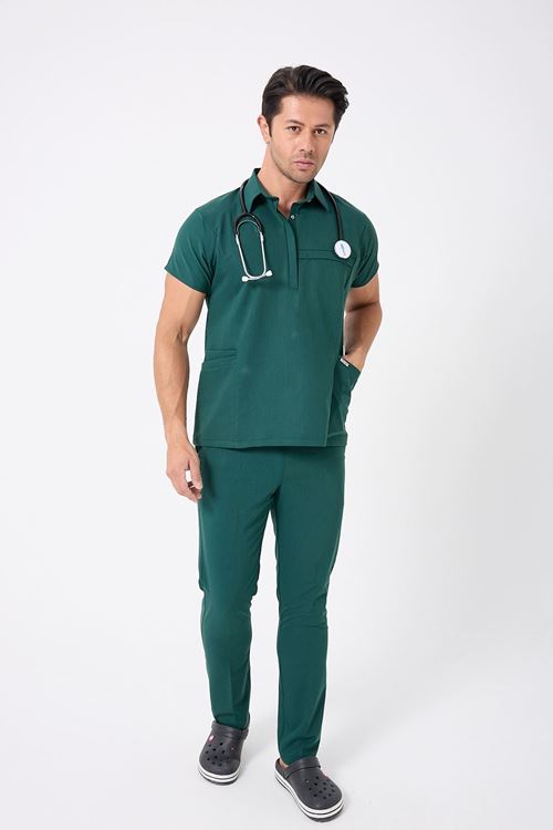 Nef Medikal Planet Zümrüt Yeşili Erkek Takım