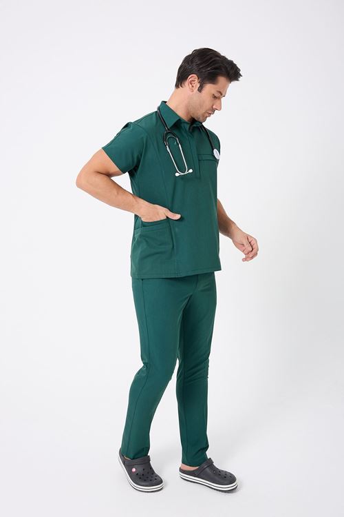 Nef Medikal Planet Zümrüt Yeşili Erkek Takım