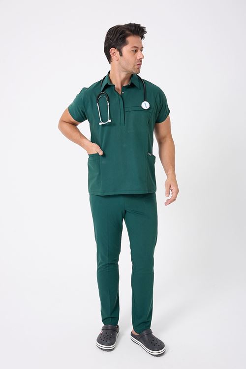 Nef Medikal Planet Zümrüt Yeşili Erkek Takım