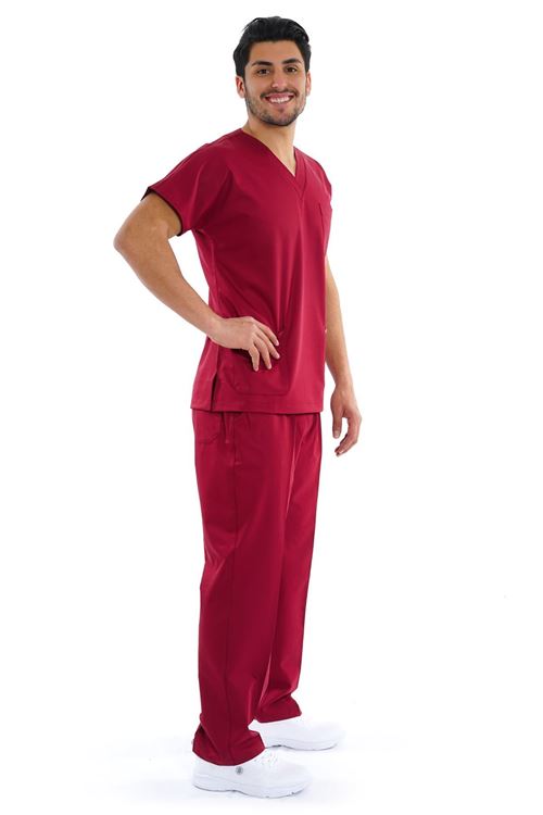 Greys Erkek Takım-Bordo