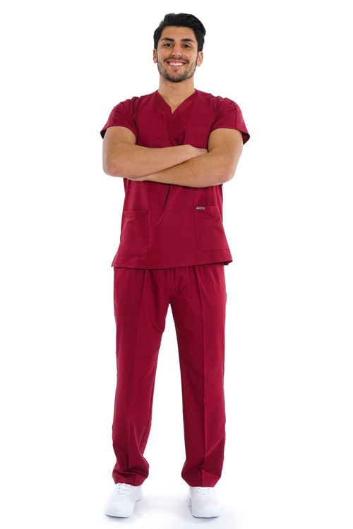 Greys Erkek Takım-Bordo