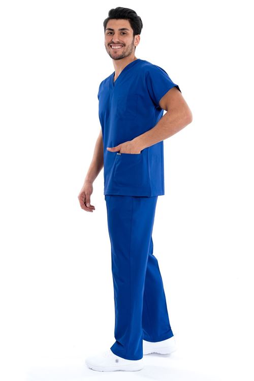 Greys Erkek Takım-Saks Mavi