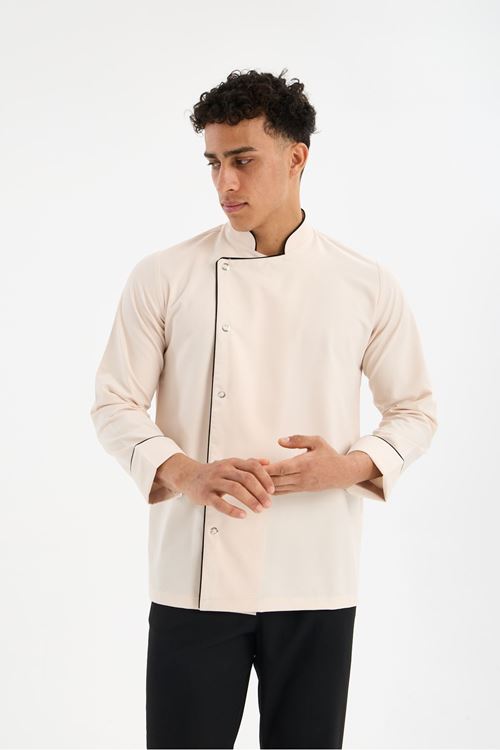 Nef Medikal Chef Üniforma Krem
