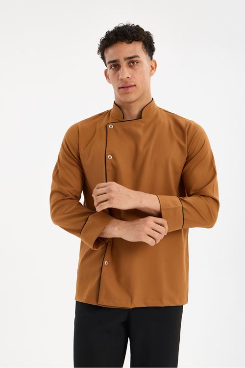 Nef Medikal Chef Üniforma Camel Sarı
