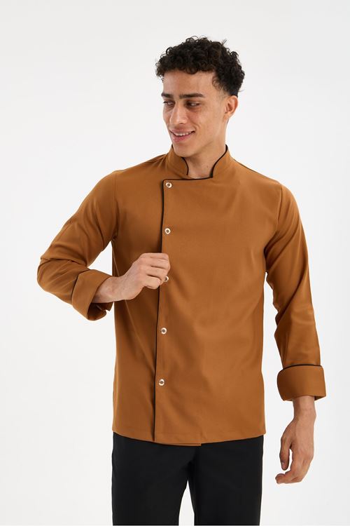 Nef Medikal Chef Üniforma Camel Sarı