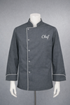 Chef Üniforma Antrasit Gri